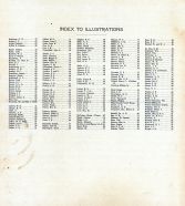 Index to Illustrations, Platte County 1907